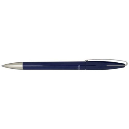 Penna a sfera in plastica riciclata Ana-inchiostro blu
