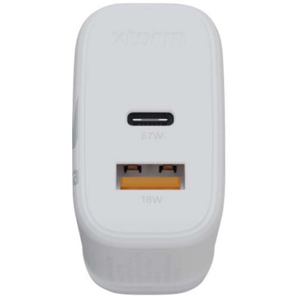 Caricabatterie da parete da 67 W con spina UK Xtorm XEC067G GaN² Ultra