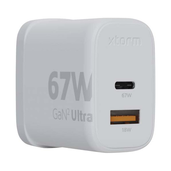 Caricabatterie da parete da 67 W con spina UK...