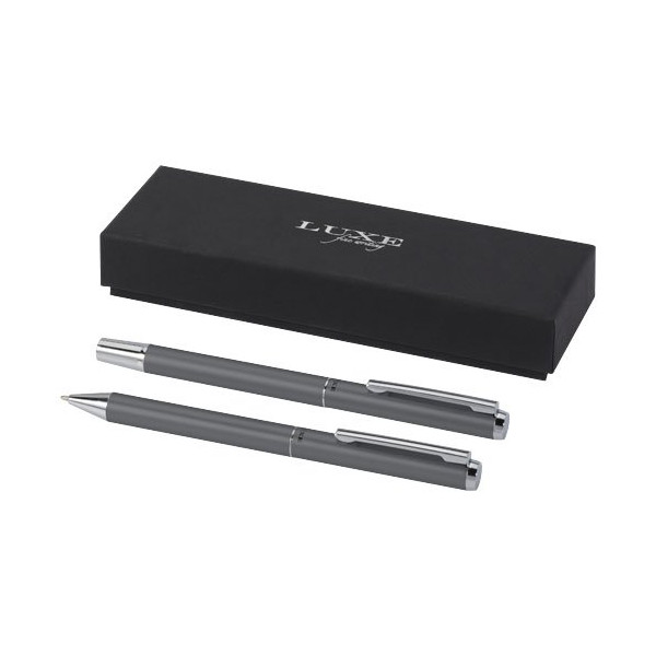 Set regalo con penna a sfera e penna roller in...