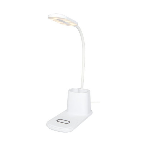 Lampada da scrivania con organizer e...