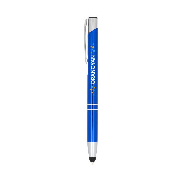 Penna a sfera metallica con stylus...