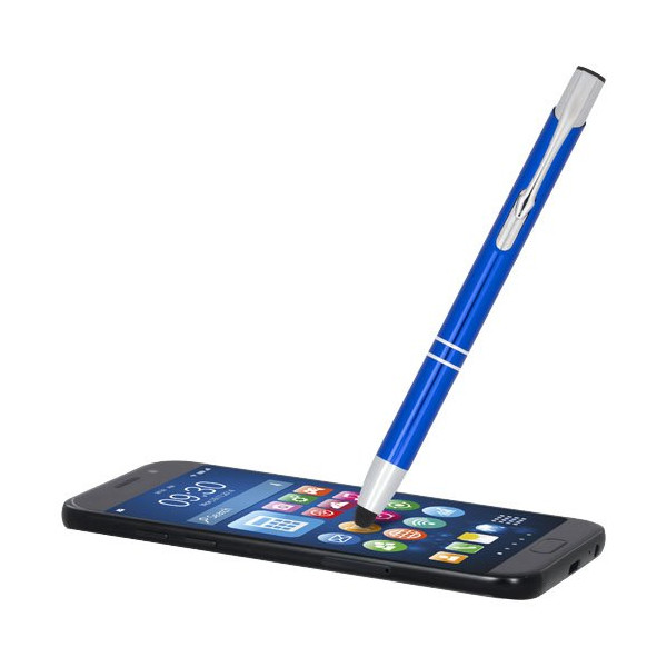 Penna a sfera metallica con stylus...