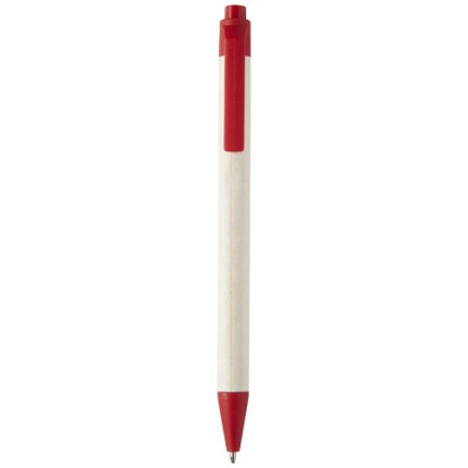 Penna a sfera Dairy Dream realizzata con cartoni del latte riciclati-inchiostro nero