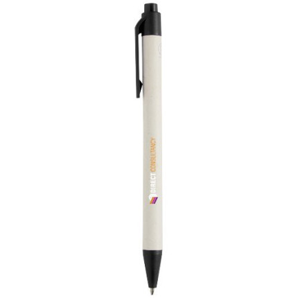 Penna a sfera Dairy Dream realizzata con cartoni del latte riciclati-inchiostro nero