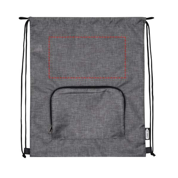 Borsa pieghevole con coulisse in materiale...