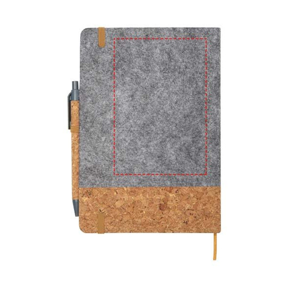 Blocco note formato A5 con copertina rigida...