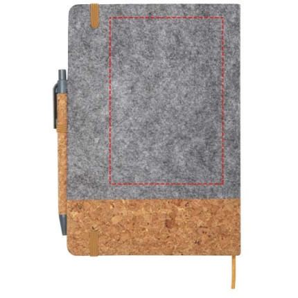 Blocco note formato A5 con copertina rigida Veronica