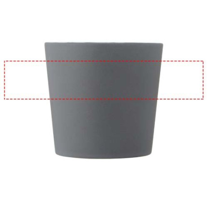 Tazza in ceramica da 370 ml con finitura opaca Cali