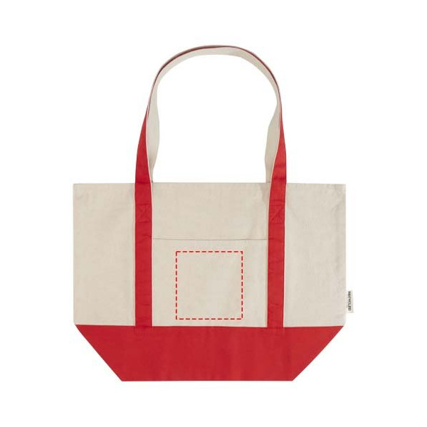 Tote bag in cotone riciclato certificato GRS da...