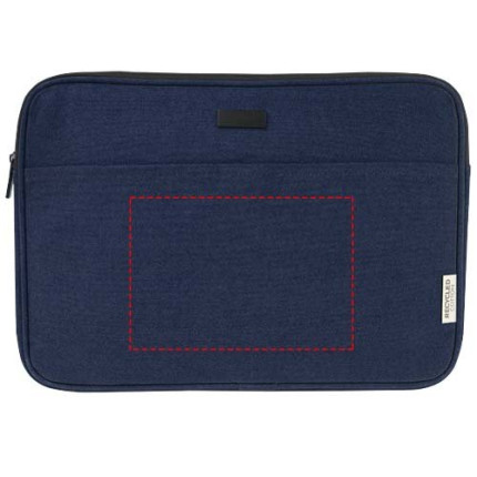 Custodia per portatile da 14" in canvas riciclato certificato GRS Joey - 2L