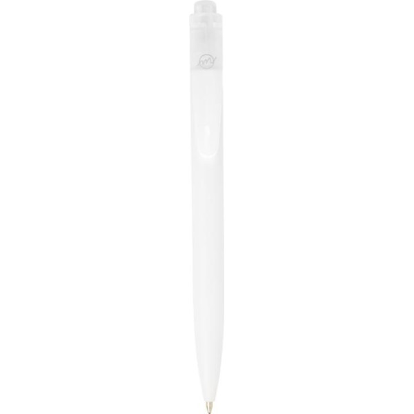 Penna a sfera in plastica destinata all'oceano...