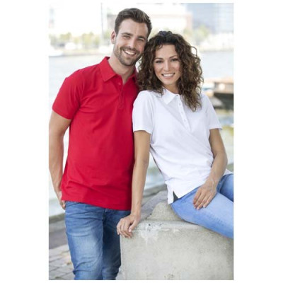 Polo Markham in tessuto elasticizzato a manica corta da uomo