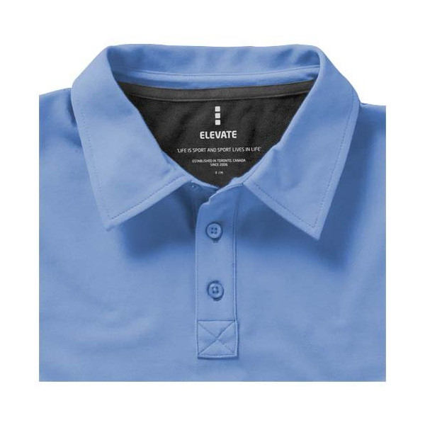 Polo Markham in tessuto elasticizzato a manica...