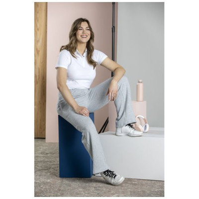 Polo Graphite a manica corta da donna in tessuto organico