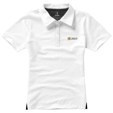 Polo Markham in tessuto elasticizzato a manica corta da donna