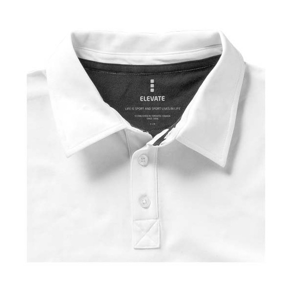 Polo Markham in tessuto elasticizzato a manica...