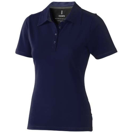 Polo Markham in tessuto elasticizzato a manica corta da donna