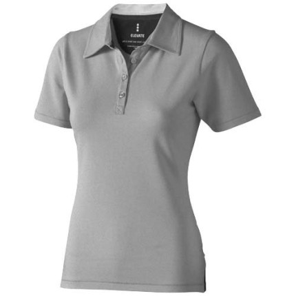 Polo Markham in tessuto elasticizzato a manica corta da donna