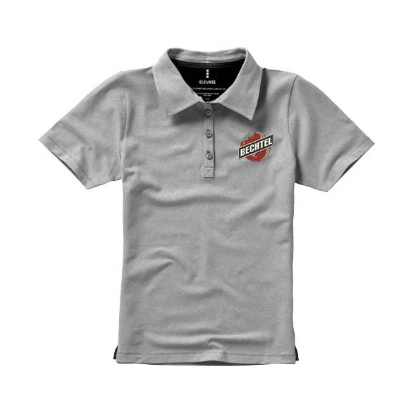 Polo Markham in tessuto elasticizzato a manica...