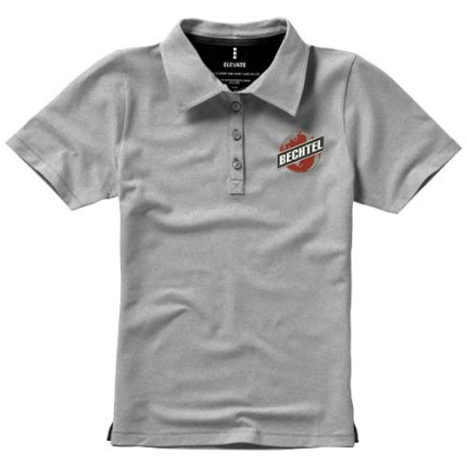 Polo Markham in tessuto elasticizzato a manica corta da donna