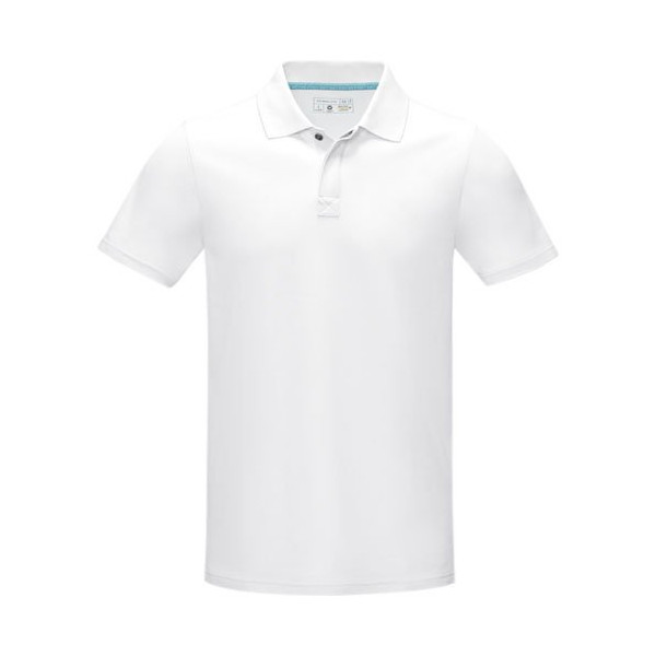 Polo Graphite a manica corta da uomo in tessuto...