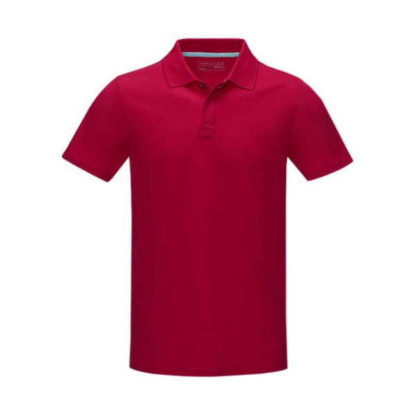 Polo Graphite a manica corta da uomo in tessuto...