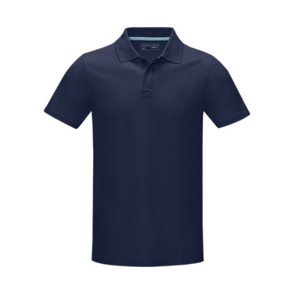 Polo Graphite a manica corta da uomo in tessuto...