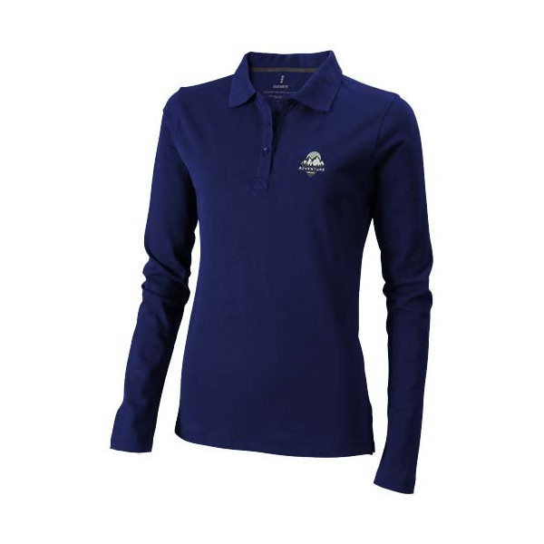 Polo Oakville a manica lunga da donna