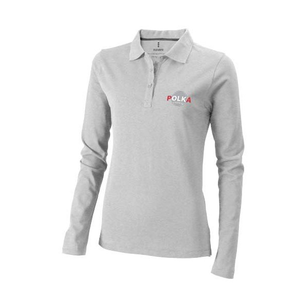 Polo Oakville a manica lunga da donna