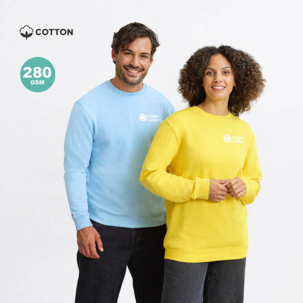 Felpa Girocollo Unisex Personalizzabile