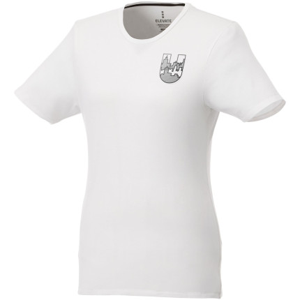 T-shirt Balfour in tessuto organico a manica corta da donna