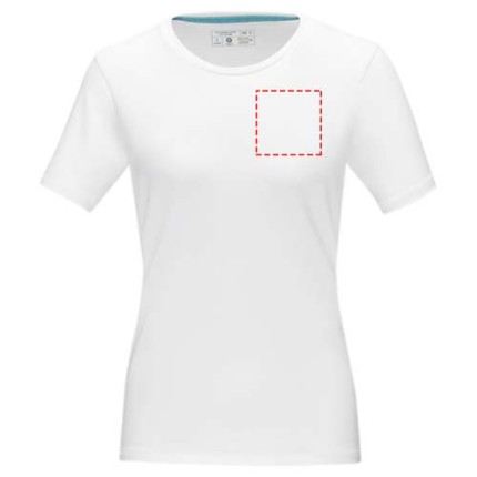 T-shirt Balfour in tessuto organico a manica corta da donna