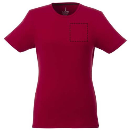 T-shirt Balfour in tessuto organico a manica corta da donna