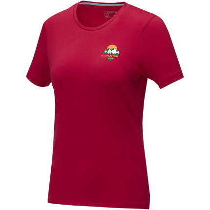 T-shirt Balfour in tessuto organico a manica corta da donna