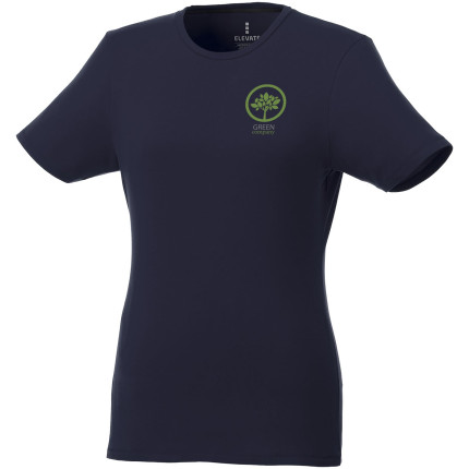 T-shirt Balfour in tessuto organico a manica corta da donna
