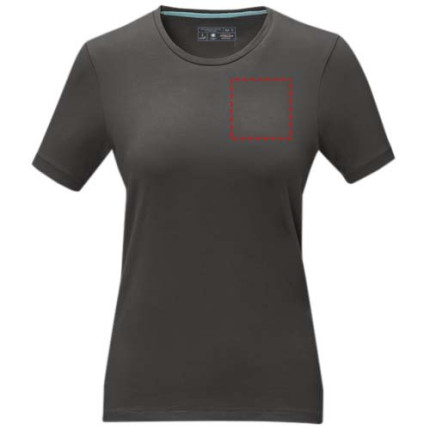 T-shirt Balfour in tessuto organico a manica corta da donna