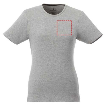 T-shirt Balfour in tessuto organico a manica corta da donna
