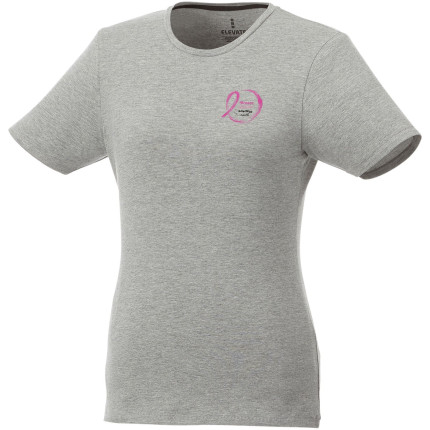 T-shirt Balfour in tessuto organico a manica corta da donna