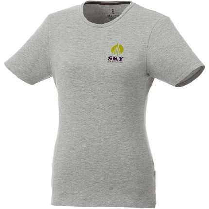 T-shirt Balfour in tessuto organico a manica corta da donna