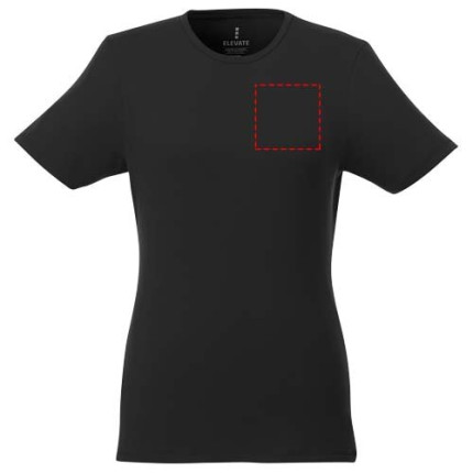T-shirt Balfour in tessuto organico a manica corta da donna