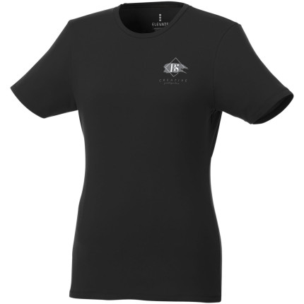 T-shirt Balfour in tessuto organico a manica corta da donna
