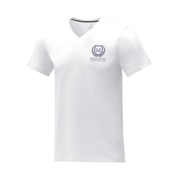 T-shirt Somoto da uomo a manica corta con collo...