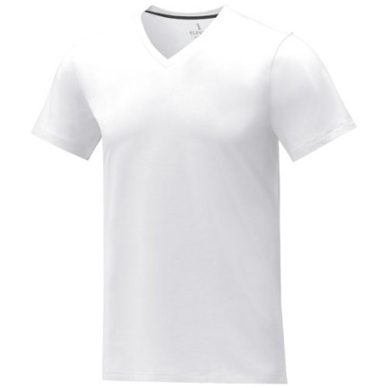 T-shirt Somoto da uomo a manica corta con collo a V