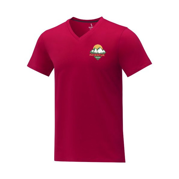 T-shirt Somoto da uomo a manica corta con collo...