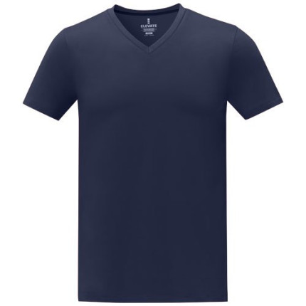 T-shirt Somoto da uomo a manica corta con collo a V