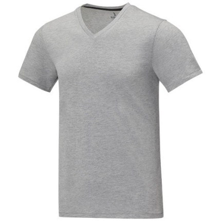 T-shirt Somoto da uomo a manica corta con collo a V