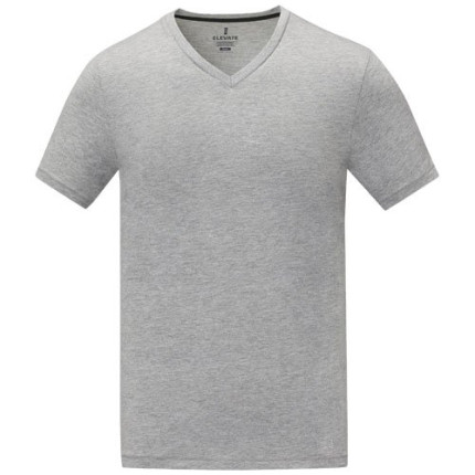 T-shirt Somoto da uomo a manica corta con collo a V