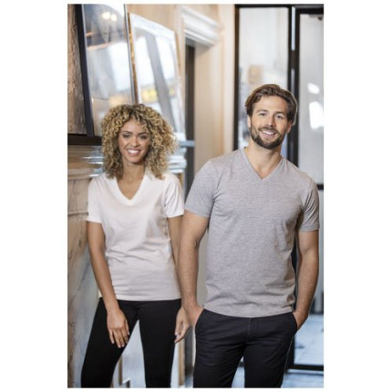 T-shirt Somoto da donna a manica corta con collo a V