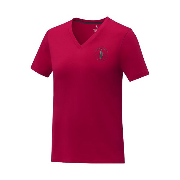 T-shirt Somoto da donna a manica corta con...